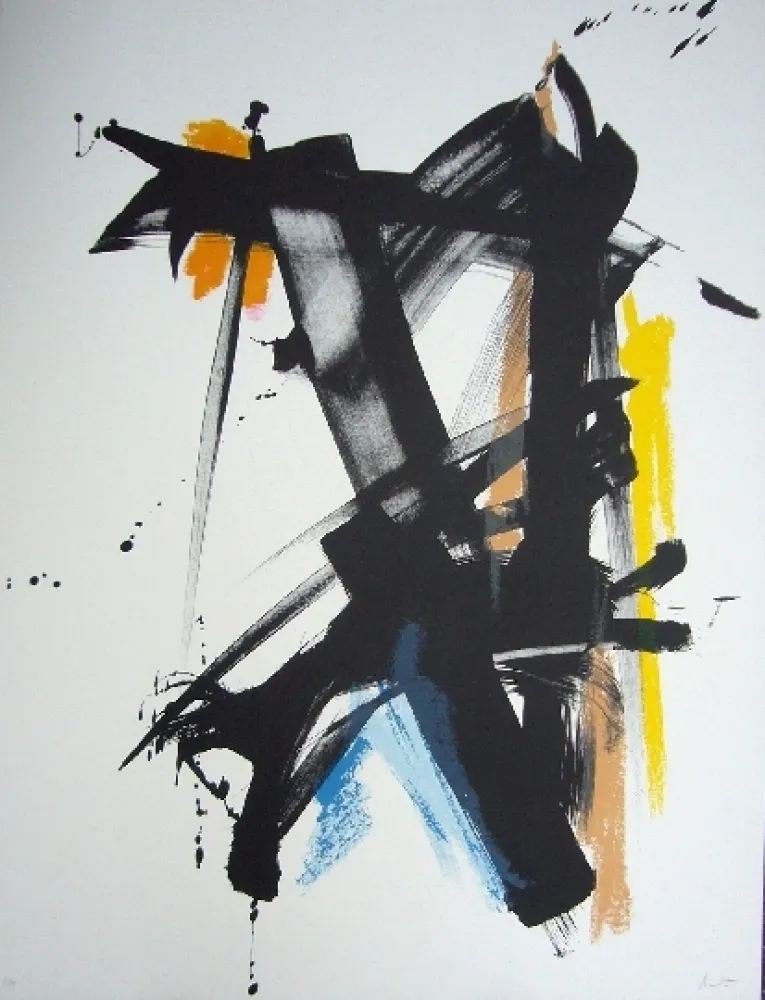 Lithografie Miotte - Danse espiegle