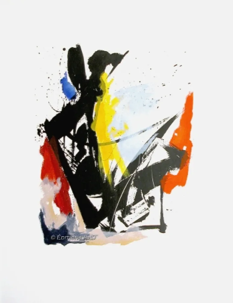 Aquatint Miotte - Douchka