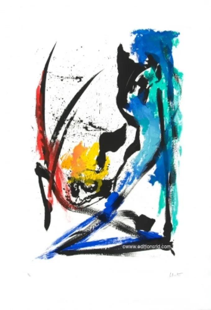 Ets En Aquatint Miotte - Élégie