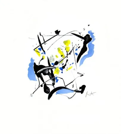 Lithografie Miotte - Mélopée 2