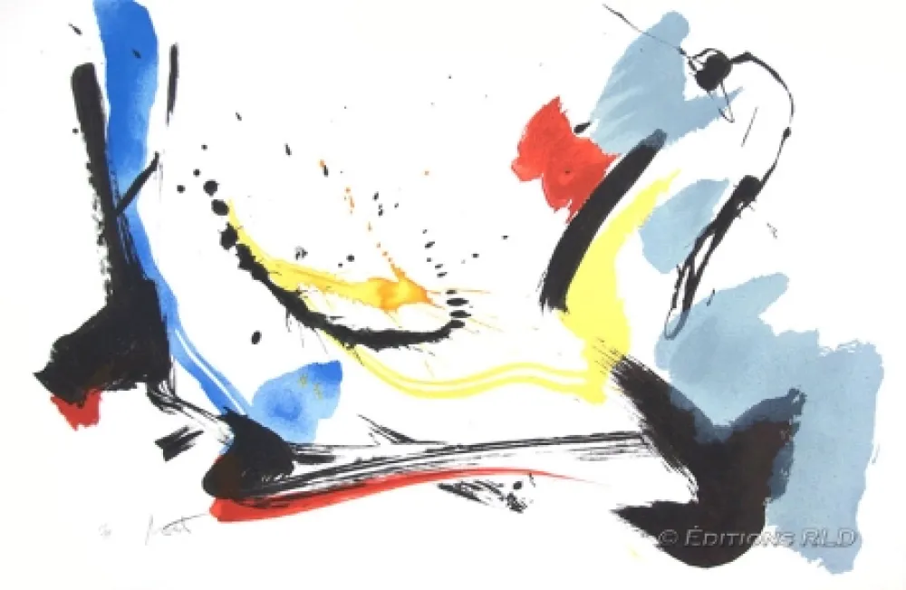 Lithografie Miotte - Poétique