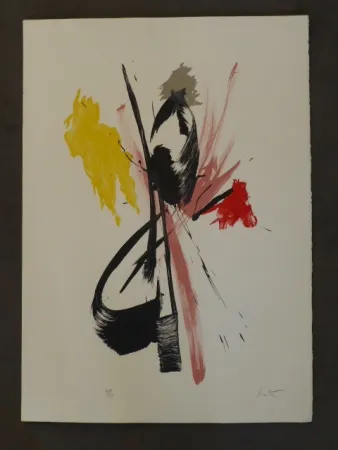 Lithografie Miotte - Sans titre 