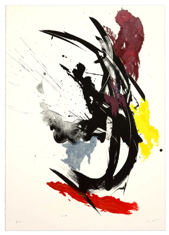 Lithografie Miotte - Sans titre