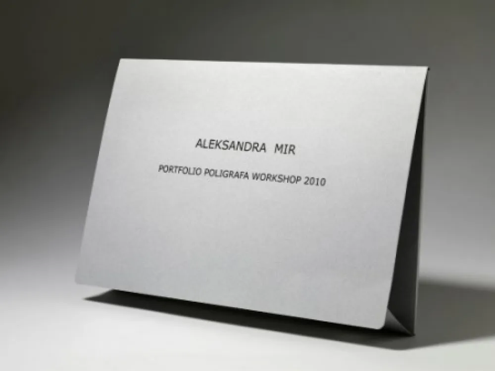 Lithografie Mir - PORTFOLIO POLIGRAFA WORKSHOP 2010
