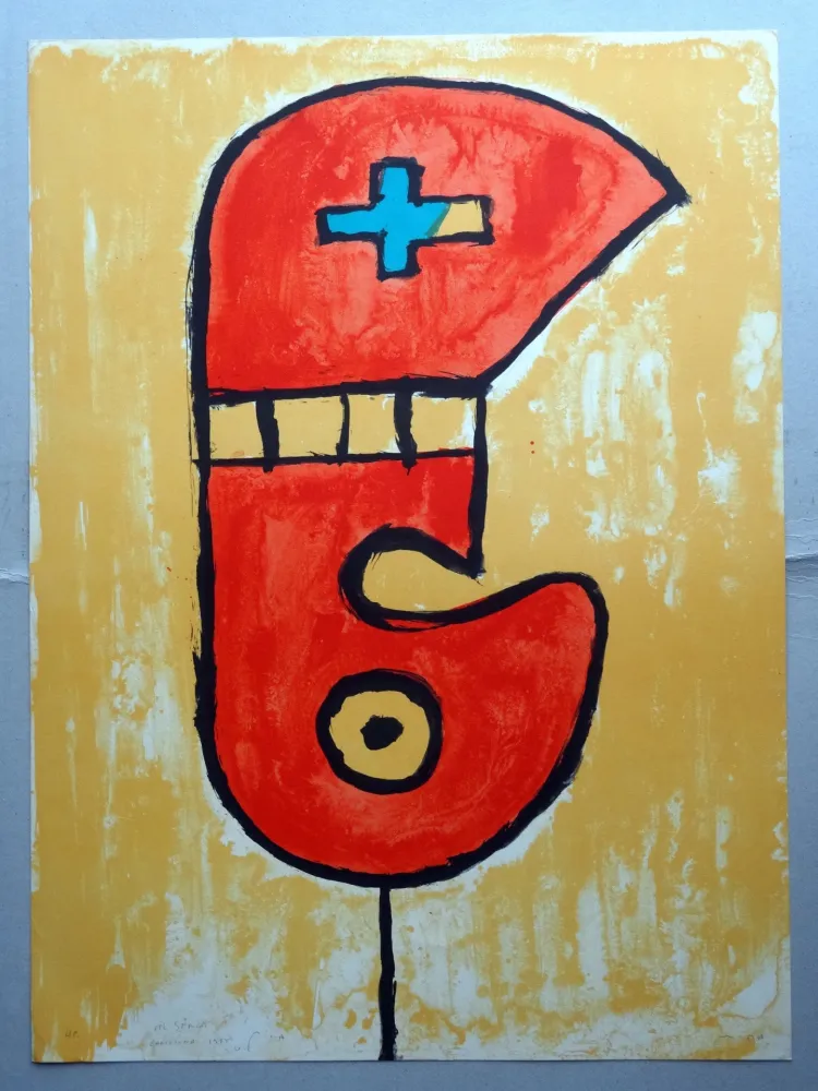 Lithografie Mira - Avant Lettre Barcelona 