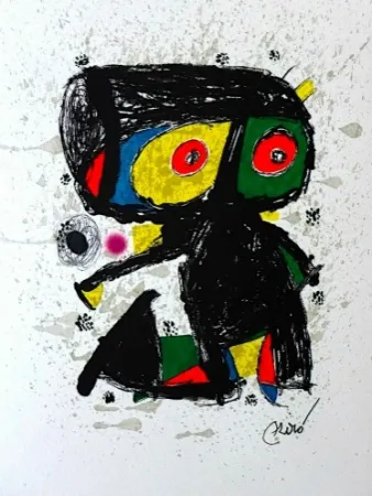 Lithografie Miró - 15 ans Poligrafa
