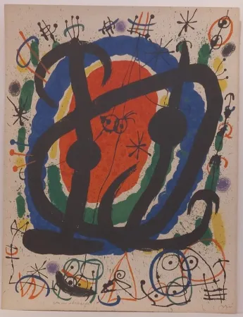 Lithografie Miró - Affiche pour le XXIIème Salon de Mai 