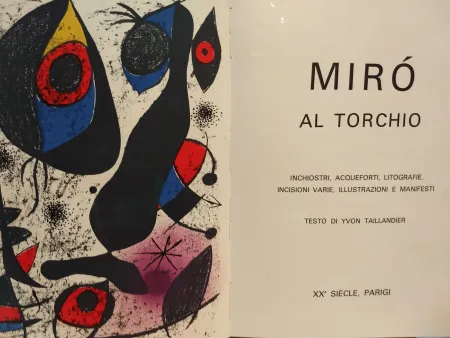 Geïllustreerd Boek Miró - Al Torchio