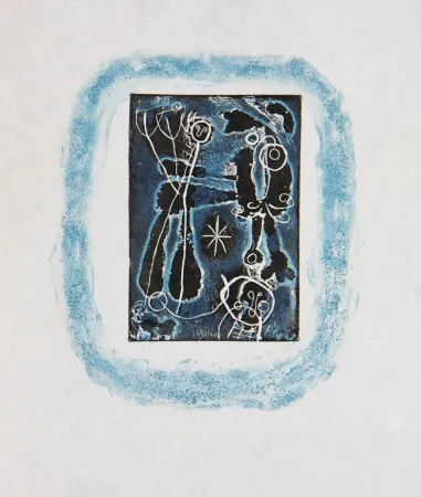 Gravure Miró - Anti-Platon (D. 316)