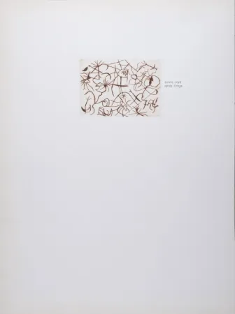 Gravure Miró - Astres et Danseurs