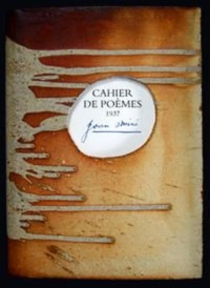 Geïllustreerd Boek Miró - Cahier de poemes 1937 