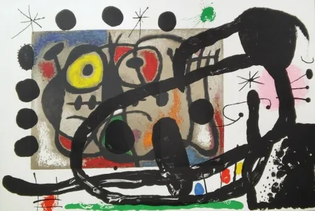 Lithografie Miró - Cartons 