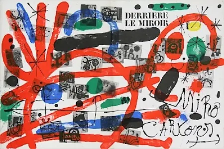 Lithografie Miró - Cartons, copertina