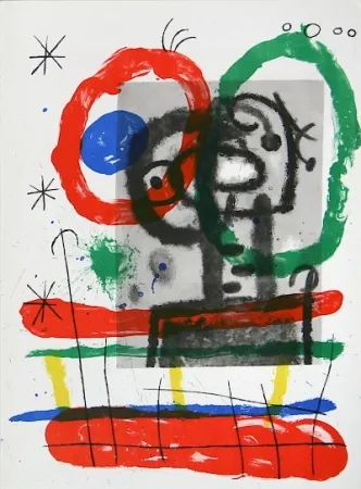 Lithografie Miró - Cartons pg.13