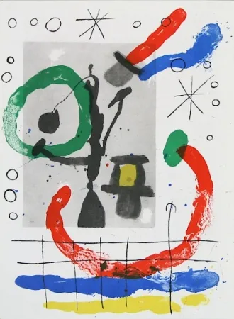 Lithografie Miró - Cartons pg.16