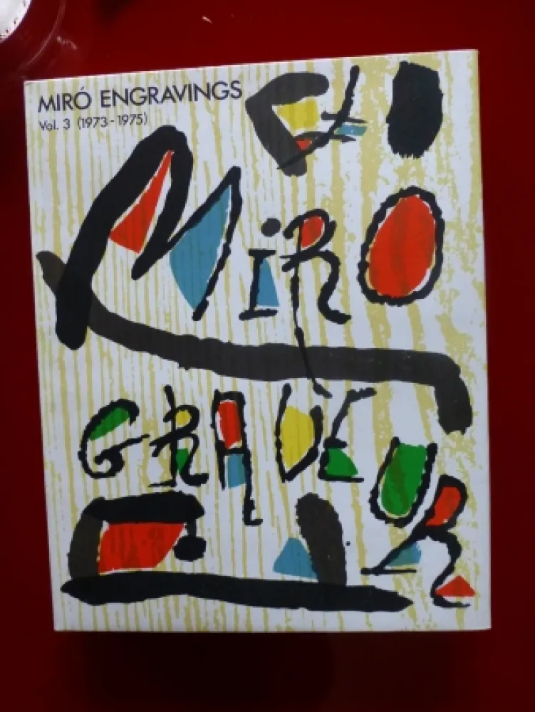 Geïllustreerd Boek Miró - Catalogue raisonné des gravures 
