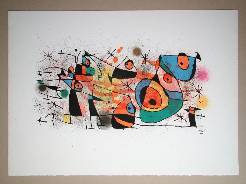 Lithografie Miró - Céramiques