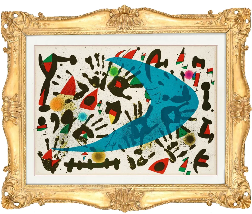 Lithografie Miró - Claca.
