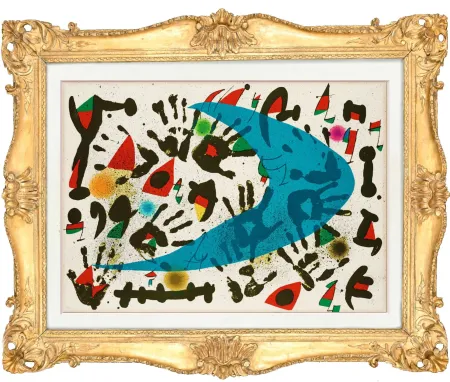 Lithografie Miró - Claca.