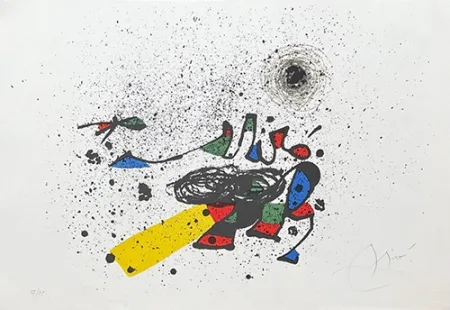 Lithografie Miró - Composition