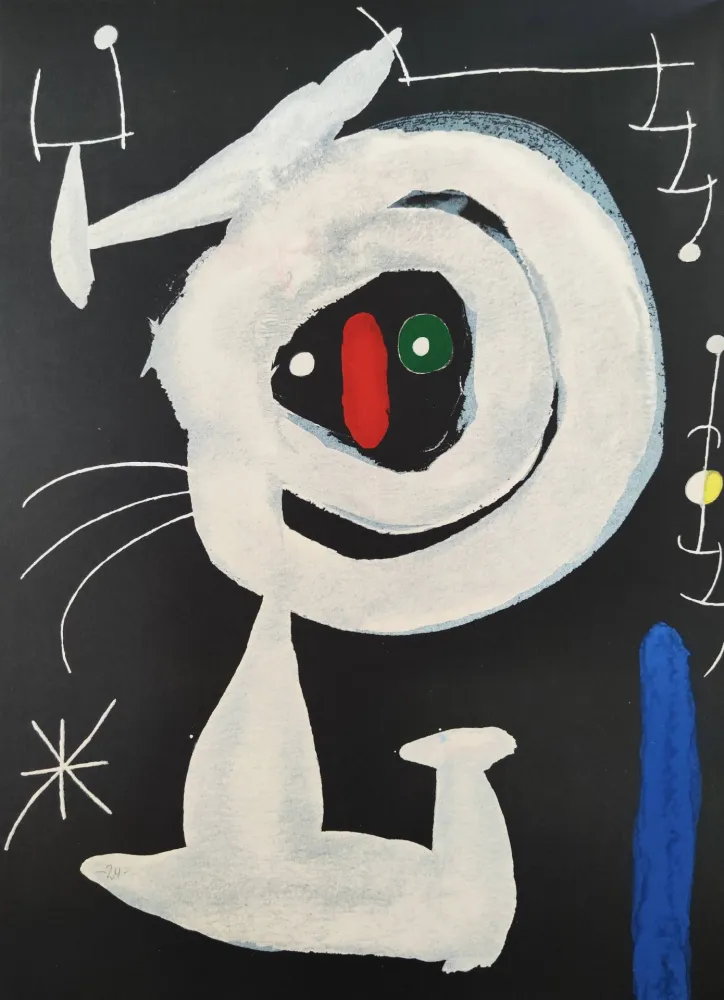 Lithografie Miró - Composition