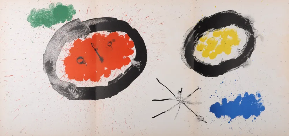 Lithografie Miró - Composition, 1961