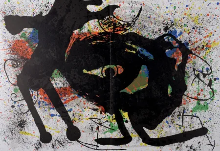Lithografie Miró - Composition, 1973
