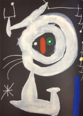 Lithografie Miró - Composition M