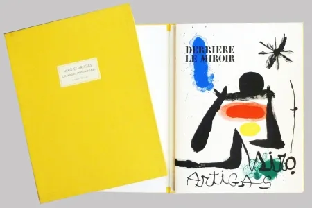 Geïllustreerd Boek Miró - Derrière le miroir 139 140