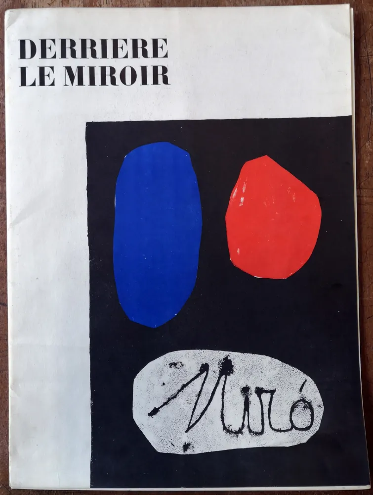 Geïllustreerd Boek Miró - Derrière le Miroir n. 57, 58, 59 Juin, Juillet, Aout 1953.