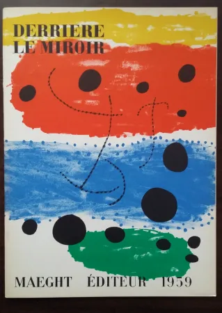 Geïllustreerd Boek Miró - DERRIÈRE LE MIROIR N°117