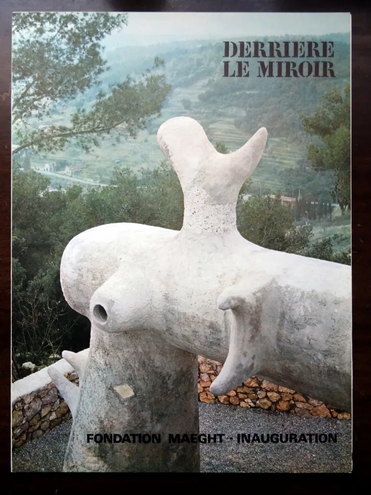 Geïllustreerd Boek Miró - DERRIÈRE LE MIROIR N°155 ''LA FONDATION MAEGHT'' 