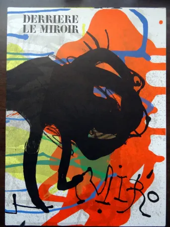 Geïllustreerd Boek Miró - DERRIÈRE LE MIROIR N°203 ''SOBRETEIXIMS ET SACS''