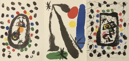 Lithografie Miró - Dibujos y Litografias From Papeles de Son Armadans in the Collection of Juan de Juanes