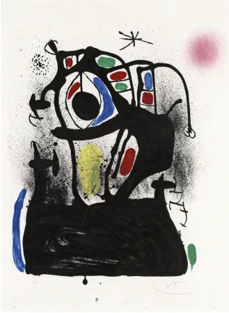 Lithografie Miró - El hipnotizador 