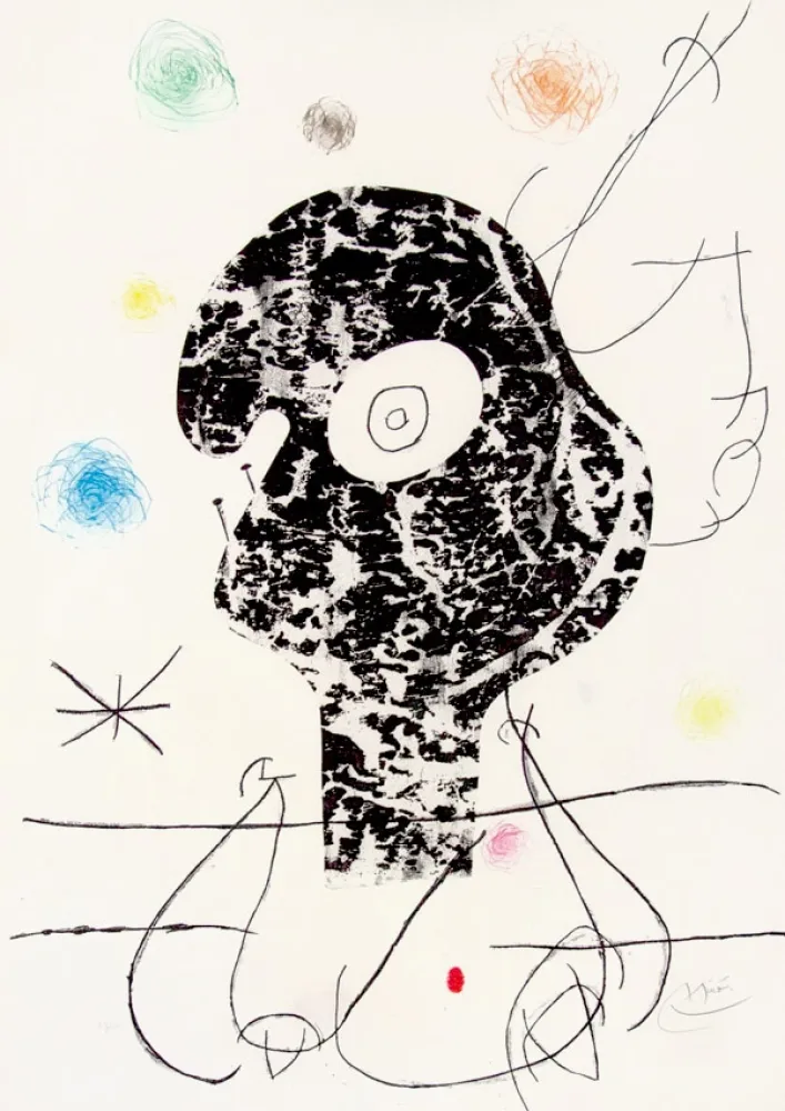 Gravure Miró - Emehpylop