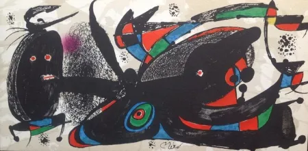 Lithografie Miró - Escultor : Gran Bretaña