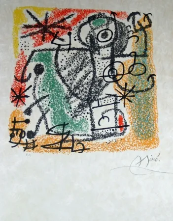 Lithografie Miró - Essences de la terra