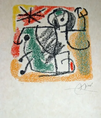 Lithografie Miró - Essences de la terra