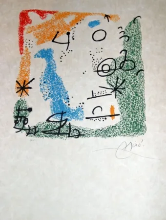 Lithografie Miró - Essences de la terra