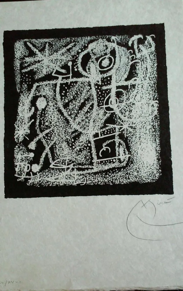 Lithografie Miró - Essences de la terre