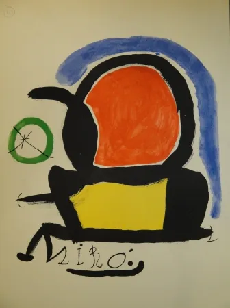 Lithografie Miró - Exhibition 