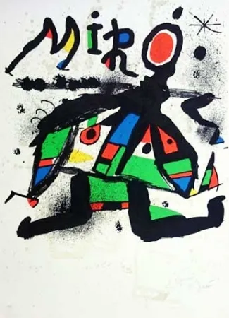 Lithografie Miró - Exposition Maeght