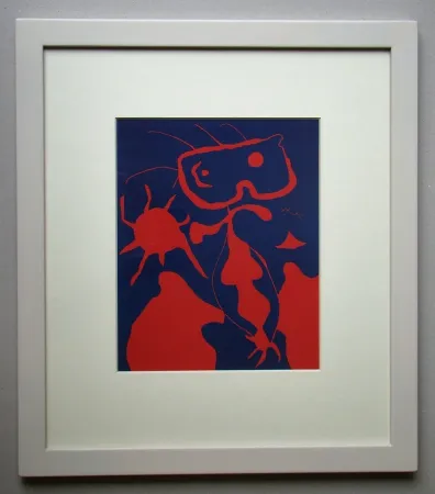 Linosnede Miró - Femme pour XXe Siècle