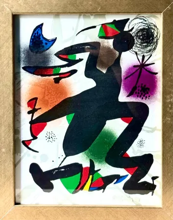 Lithografie Miró - Figure 1116