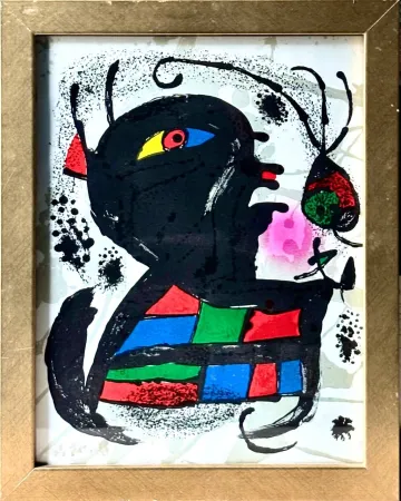 Lithografie Miró - Figure 1117