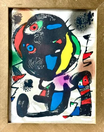 Lithografie Miró - Figure 1260
