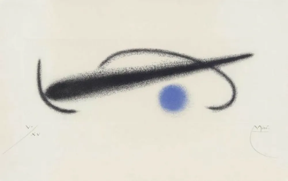 Lithografie Miró - Fusées, from 