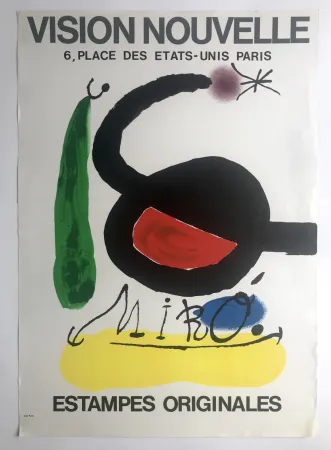 Poster Miró - Galerie Vision Nouvelle