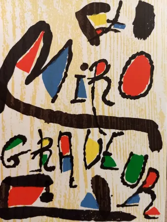 Geïllustreerd Boek Miró - Graveur 1